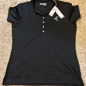 Callaway Women’s Medium golf shirt Embraer logo NWT